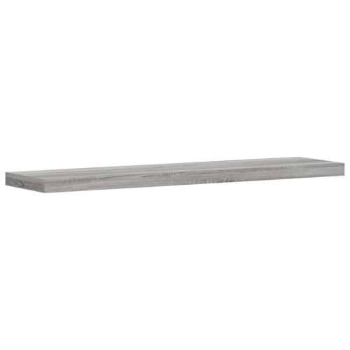 Zidne police 4 kom boja hrasta 40x10x1,5 cm konstruirano drvo - Sivi hrast sonoma 40 x 10 x 1.5 cm 4 Cijena