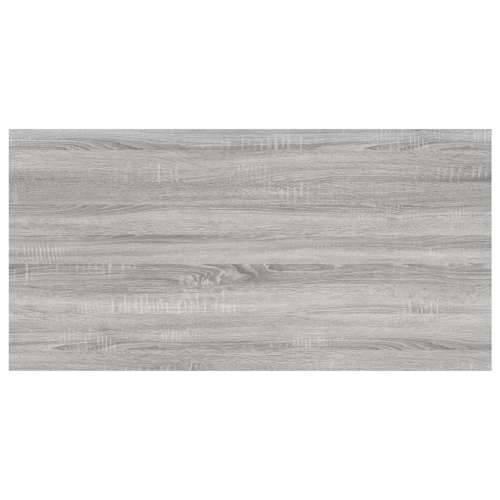 Zidne police 4 kom boja hrasta 60x30x1,5 cm konstruirano drvo - Sivi hrast sonoma 60 x 30 x 1.5 cm 4 Cijena