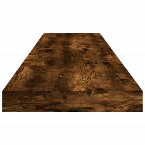 Zidne police 4 kom boja hrasta 100x10x1,5 cm konstruirano drvo - Dimljeni hrast 100 x 10 x 1.5 cm 4 Cijena