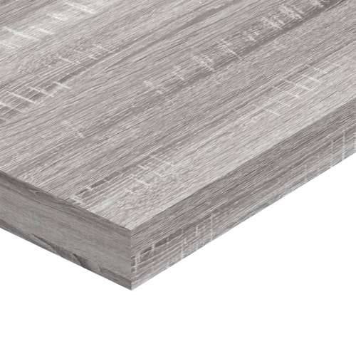 Zidne police 4 kom boja hrasta 100x10x1,5 cm konstruirano drvo - Sivi hrast sonoma 100 x 10 x 1.5 cm 4 Cijena