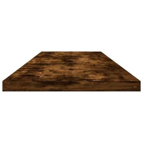 Zidne police 4 kom boja hrasta 100x20x1,5 cm konstruirano drvo - Dimljeni hrast 100 x 20 x 1.5 cm 4 Cijena