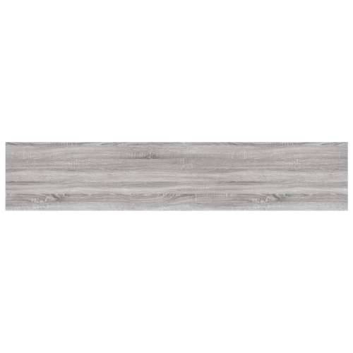 Zidne police 4 kom boja hrasta 100x20x1,5 cm konstruirano drvo - Sivi hrast sonoma 100 x 20 x 1.5 cm 4 Cijena