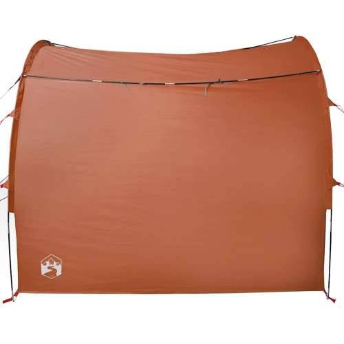 Šator za pohranu sivo-narančasti 204x183x178 cm od tafta 185T - Siva i narančasta 1 Cijena