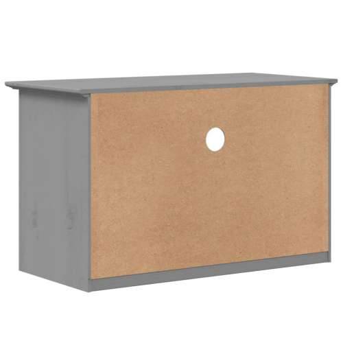 TV ormarić s 2 ladice BODO sivi 91,5x44,5x56cm masivna borovina Siva 1 Cijena