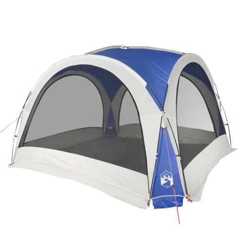 Šator za zabave plavi 360 x 360 x 215 cm od tafta 185T Cijena