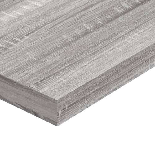Zidne police 4 kom boja hrasta 60x10x1,5 cm konstruirano drvo - Sivi hrast sonoma 60 x 10 x 1.5 cm 4 Cijena