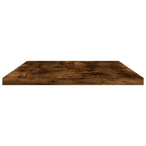 Zidne police 4 kom boja hrasta 60x20x1,5 cm konstruirano drvo - Dimljeni hrast 60 x 20 x 1.5 cm 4 Cijena