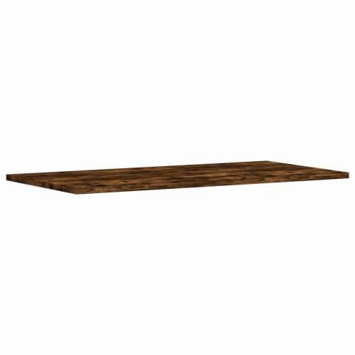 Zidne police 4 kom boja hrasta 80x40x1,5 cm konstruirano drvo - Dimljeni hrast 80 x 40 x 1.5 cm 4 Cijena