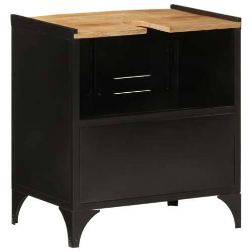 Kupaonski ormarić za Lavabo - Umivaonik 55x35x60 cm željezo i drvo manga Cijena
