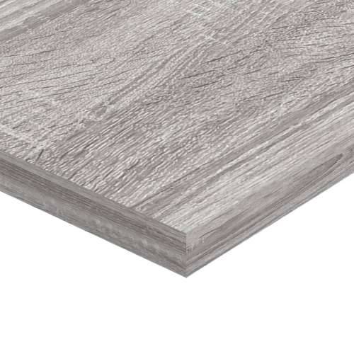 Zidne police 4 kom boja hrasta 80x20x1,5 cm konstruirano drvo - Sivi hrast sonoma 80 x 20 x 1.5 cm 4 Cijena
