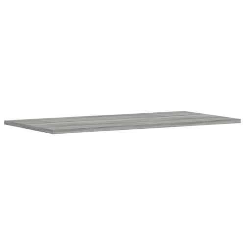 Zidne police 4 kom boja hrasta 80x40x1,5 cm konstruirano drvo - Sivi hrast sonoma 80 x 40 x 1.5 cm 4 Cijena