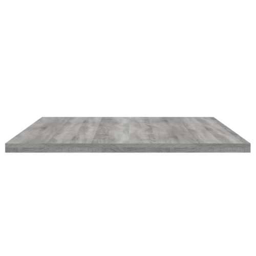 Zidne police 4 kom boja hrasta 80x40x1,5 cm konstruirano drvo - Sivi hrast sonoma 80 x 40 x 1.5 cm 4 Cijena