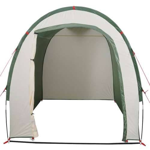 Šator za pohranu zeleni 204 x 183 x 178 cm od tafta 185T - Zelena 1 Cijena