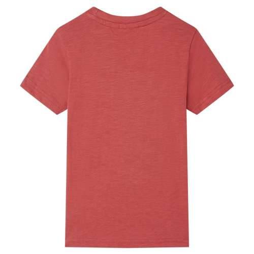 Dječja majica crvena boja paprike 128 - Paprika 128 (7 – 8 godina) Cijena