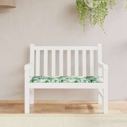 Jastuk za vrtnu klupu uzorak lišća 120x50x4 cm tkanina Oxford - List 120 x 50 x 3 cm 1 Cijena