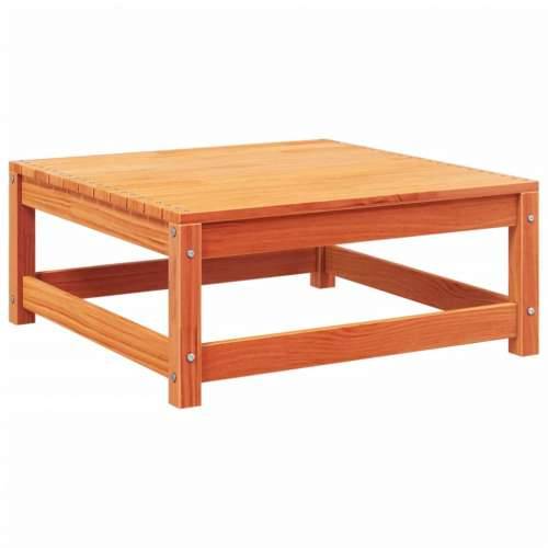 Vrtna sofa bez naslona za ruke s jastucima i tabureom - Voštano smeđa 1 armless sofa Cijena