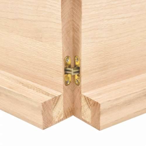 Kupaonska radna ploča 180x50x(2-6) cm netretirano masivno drvo - Prirodna 180 x 50 x 6 cm Cijena