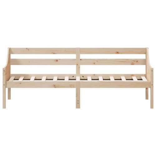 Dnevni krevet bez madraca 90 x 200 cm od masivne borovine - Prirodna 90 x 200 cm Cijena