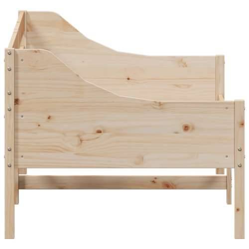 Dnevni krevet bez madraca 90 x 200 cm od masivne borovine - Prirodna 90 x 200 cm Cijena