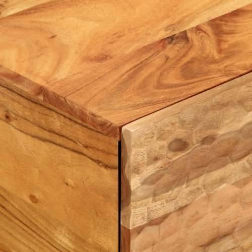 Stolić za kavu 100 x 54 x 40 cm od masivnog bagremovog drva - Prirodna 1 Masivno bagremovo drvo Cijena