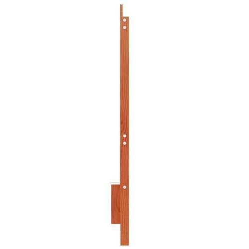 Uzglavlje voštano smeđe 135 cm od masivne borovine - Voštano smeđa 140.5 x 110 cm 1 Cijena