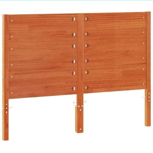 Uzglavlje voštano smeđe 180 cm od masivne borovine - Voštano smeđa 185.5 x 100 cm 1 Cijena