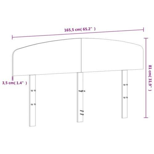 Uzglavlje 160 cm od masivne borovine - Prirodna 160 cm 1 Cijena