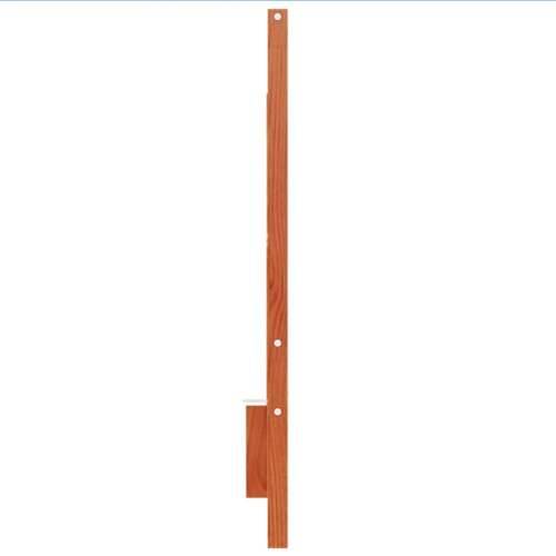 Uzglavlje voštano smeđe 135 cm od masivne borovine - Voštano smeđa 140.5 x 100.5 cm 1 Cijena