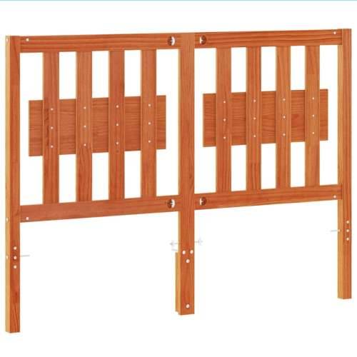 Uzglavlje voštano smeđe 135 cm od masivne borovine - Voštano smeđa 140.5 x 100.5 cm 1 Cijena