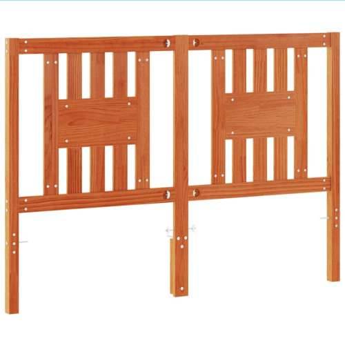 Uzglavlje voštano smeđe 140 cm od masivne borovine - Voštano smeđa 145.5 x 100 cm 1 Cijena