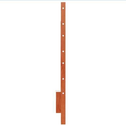 Uzglavlje voštano smeđe 135 cm od masivne borovine - Voštano smeđa 140.5 x 100 cm 1 Cijena