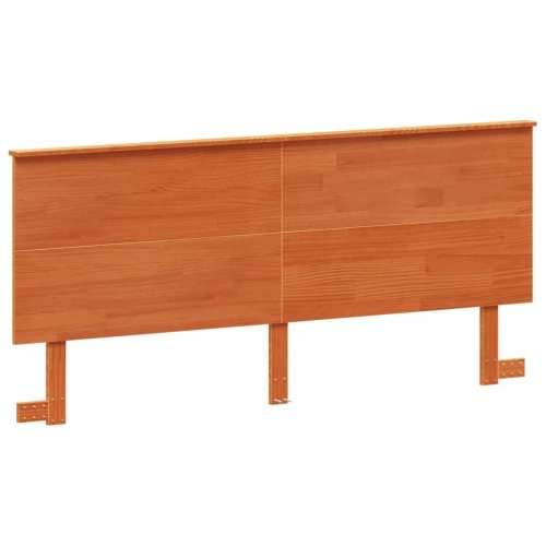 Uzglavlje voštano smeđe 180 cm od masivne borovine - Voštano smeđa 184 x 82.5 cm 1 Cijena