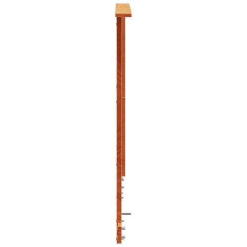 Uzglavlje voštano smeđe 180 cm od masivne borovine - Voštano smeđa 184 x 82.5 cm 1 Cijena