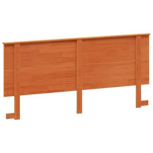 Uzglavlje voštano smeđe 180 cm od masivne borovine - Voštano smeđa 184 x 82.5 cm 1 Cijena