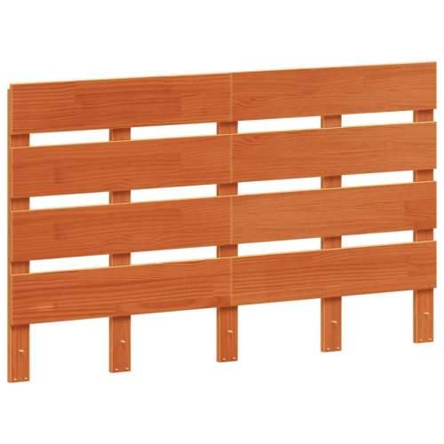 Uzglavlje voštano smeđe 120 cm od masivne borovine - Voštano smeđa 120.5 x 80 cm 1 Cijena