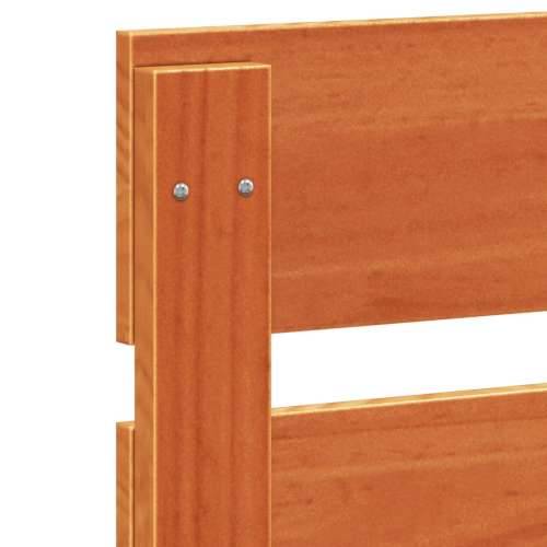 Uzglavlje voštano smeđe 120 cm od masivne borovine - Voštano smeđa 120.5 x 80 cm 1 Cijena