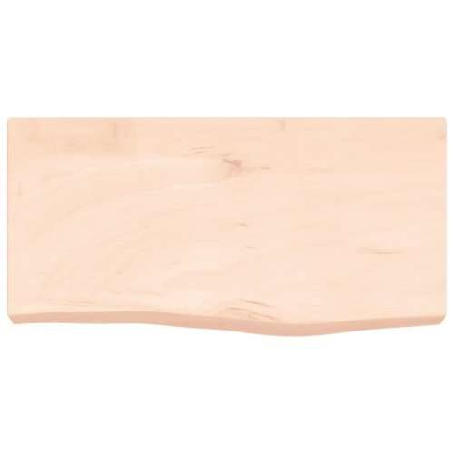 Kupaonska radna ploča 60x30x(2-6) cm netretirano masivno drvo - Prirodna 60 x 30 x 6 cm Cijena