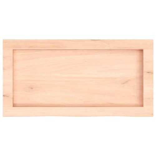 Kupaonska radna ploča 60x30x(2-6) cm netretirano masivno drvo - Prirodna 60 x 30 x 6 cm Cijena
