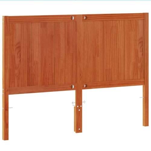 Uzglavlje voštano smeđe 135 cm od masivne borovine - Voštano smeđa 140.5 x 100 cm 1 Cijena
