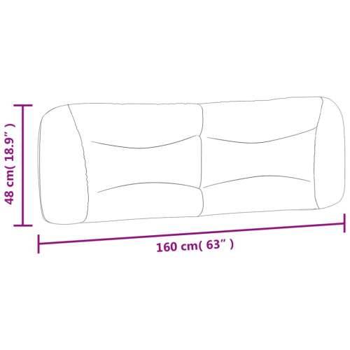 Jastuk za uzglavlje krem 160 cm od tkanine - Krema 160 cm 1 Cijena