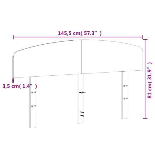 Uzglavlje 140 cm od masivne borovine - Prirodna 140 cm 1 Cijena