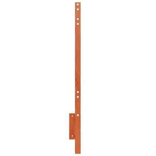 Uzglavlje voštano smeđe 135 cm od masivne borovine - Voštano smeđa 140.5 x 100 cm 1 Cijena