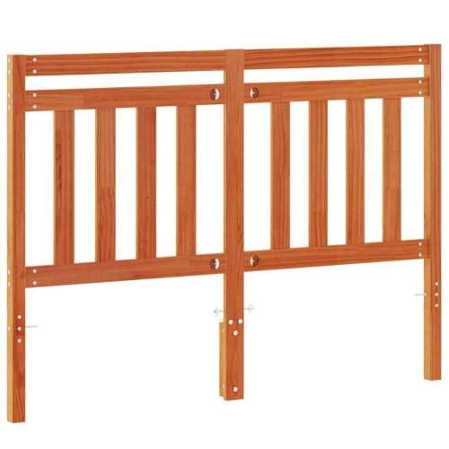 Uzglavlje voštano smeđe 135 cm od masivne borovine - Voštano smeđa 140.5 x 100 cm 1 Cijena