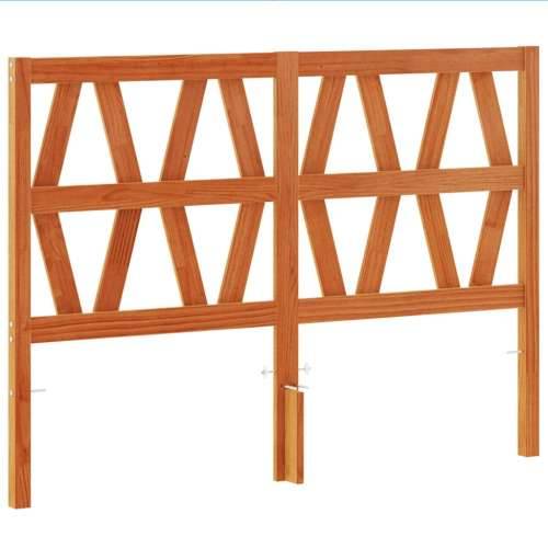 Uzglavlje voštano smeđe 135 cm od masivne borovine - Voštano smeđa 140.5 x 100 cm 1 Cijena
