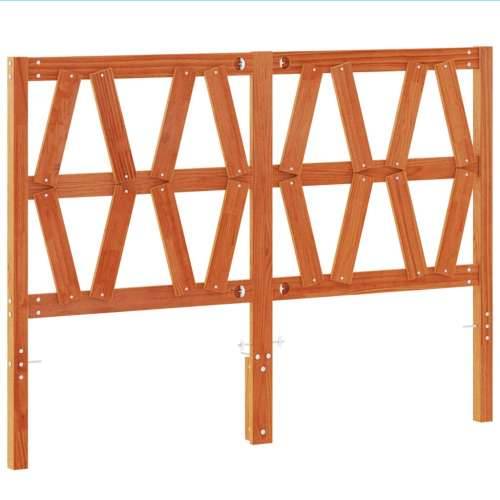 Uzglavlje voštano smeđe 135 cm od masivne borovine - Voštano smeđa 140.5 x 100 cm 1 Cijena