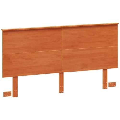 Uzglavlje voštano smeđe 160 cm od masivne borovine - Voštano smeđa 164 x 82.5 cm 1 Cijena