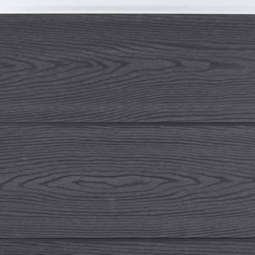Set panela za ogradu sivi 699x186 cm WPC - Siva 699 x 186 cm 1 Cijena