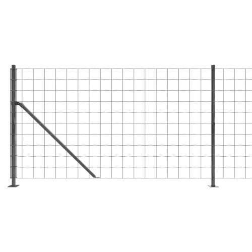 Žičana ograda s prirubnicom antracit 0,8 x 25 m - Antracit 0.8 x 25 m 1 Cijena