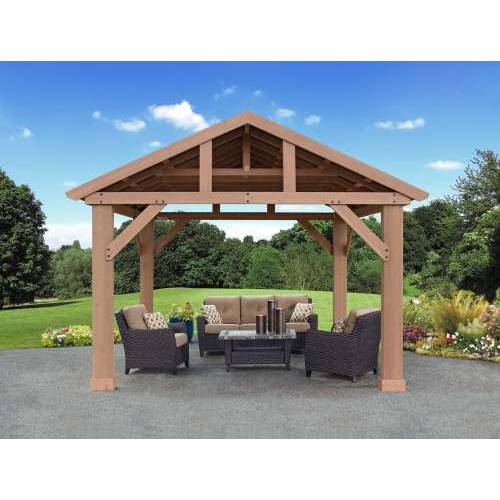 Westmann - Drveni paviljon - Gazebo - Yukon 427x365x330 cm - BRANDED IN GERMANY Cijena