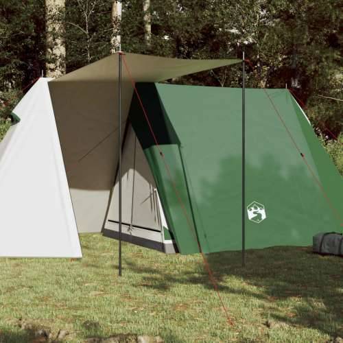 Šator za kampiranje za 3 osobe zeleni vodootporni